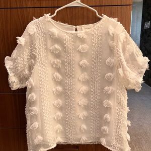 Bohme white blouse, size L